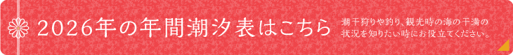 年間潮汐・潮見表