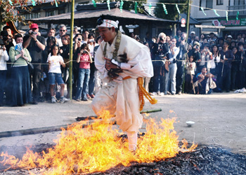大願寺 火渡り儀式